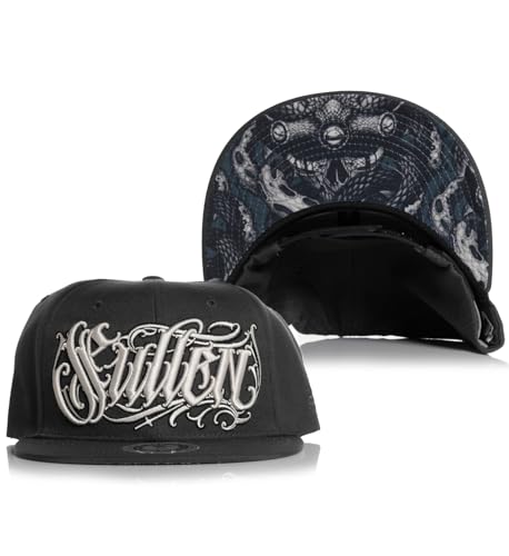 Sullen Clothing Snapback Cap Blxck Octopus Tattoo Basecap Mütze Kraken von Sullen