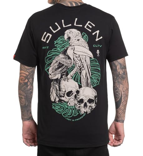 Sullen Clothing T-Shirt Birds of Paradise Art Collective Tattoo Papagei Tukan, Größe:XXL von Sullen