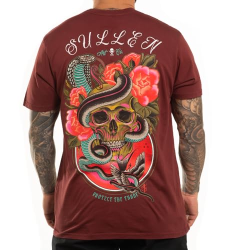 Sullen Clothing T-Shirt Cobra Rum Raisin, Größe:L von Sullen