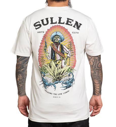 Sullen Clothing T-Shirt Low Land Art Collective Tattoo Wüste Bandit Cowboy, Größe:M von Sullen