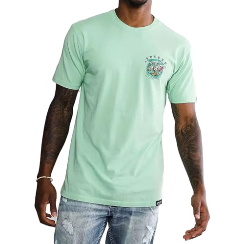 Sullen Men's Bait Premium Neptune Short Sleeve T Shirt 4XL von Sullen