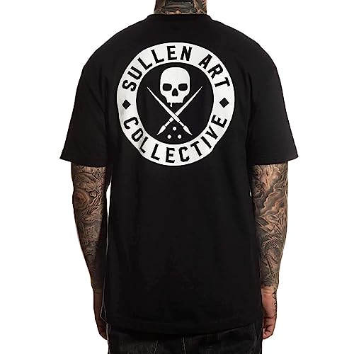 Sullen Men's Classic Short Sleeve T Shirt Black 3XL von Sullen