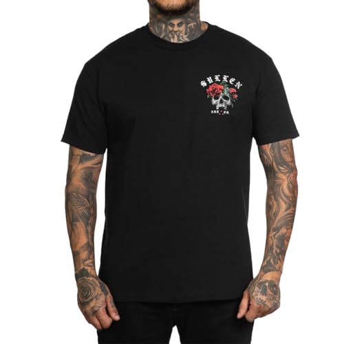 Sullen Men's Eternal Love Standard Black Short Sleeve T Shirt XL von Sullen