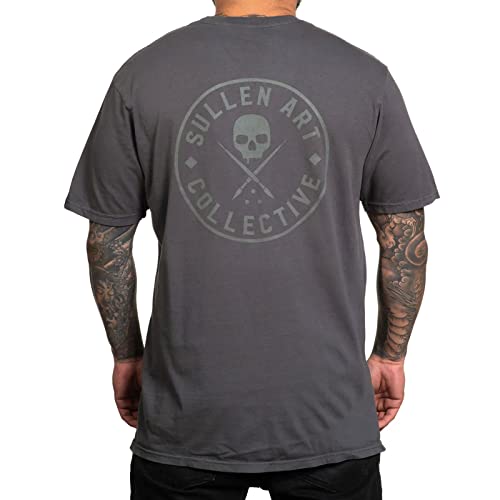 Sullen Men's Ever Premium Castle Rock Short Sleeve T Shirt XL von Sullen
