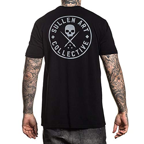 Sullen Men's Ever Short Sleeve T Shirt Black XL von Sullen