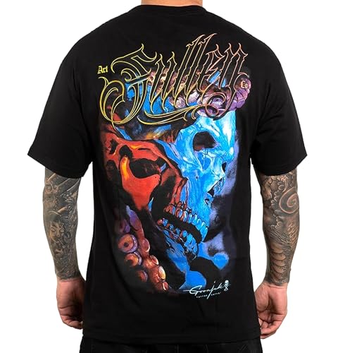 Sullen Men's Gorajek Standard Black Short Sleeve T Shirt XL von Sullen