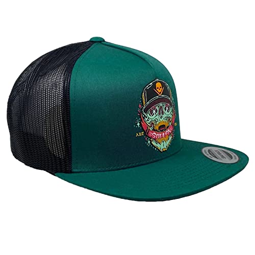 Sullen Men's Locals Black/Green Trucker Snapback Hat von Sullen