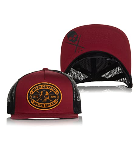 Sullen Men's Never Defeated Trucker Port Snapback Hat von Sullen