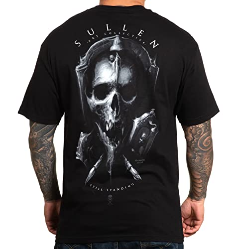 Sullen Men's Nightmare Collections Ramon Hyde Standard Black Short Sleeve T Shirt 2XL von Sullen