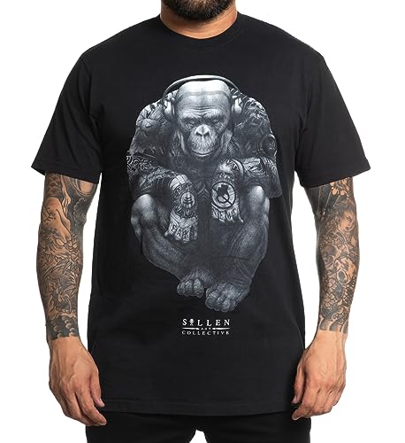 Sullen Men's Noise Premium Volcan Short Sleeve T Shirt L von Sullen