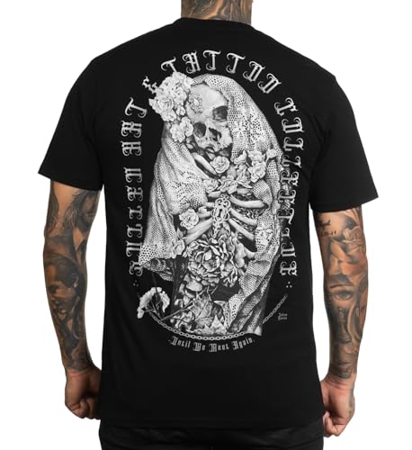 Sullen Men's The Bride Premium Jet Black Short Sleeve T Shirt 3XL von Sullen