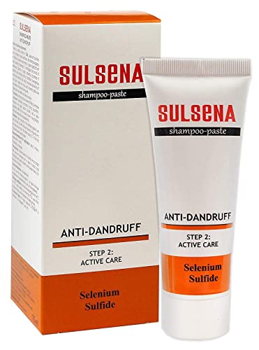 Sulsena - Anti-dandruff Pasta Shampoo 2 in 1 Medizinisches Damen Herren Wirkstoffkomplex Verbesserung des Zustands und des Aussehens der Haare 75ml von Sulsena