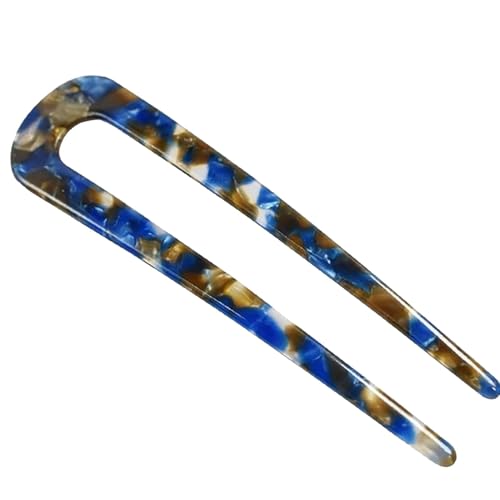 Französische Haarnadel, U-förmige Nadeln, dickes Haar-Accessoire, elegantes französisches Twist-Design, 11,7 cm, vielseitiges Styling-Werkzeug, Schildpatt-Finish für Frauen und Mädchen Französische Haarnadel, U-förmige Nadeln, dickes Haar-Accessoire, elegantes französisches Twist-Design, 11,7 cm, vielseitiges Styling-Werkzeug, Schildpatt-Finish für Frauen und Mädchen von Sulxyi