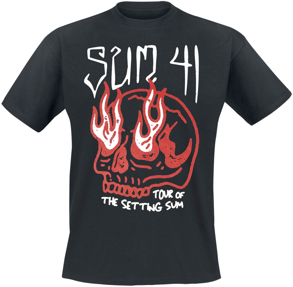 Sum 41 Skull - Tour Shirt 2024 T-Shirt schwarz in XXL von Sum 41