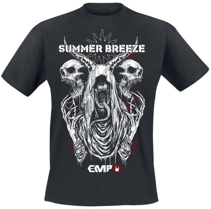 Summer Breeze T-Shirt - Collabo Shirt 2025 - XXL bis 3XL - für Männer - Größe XXL - schwarz  - EMP exklusives Merchandise! Summer Breeze T-Shirt - Collabo Shirt 2025 - XXL bis 3XL - für Männer - Größe XXL - schwarz  - EMP exklusives Merchandise! von Summer Breeze