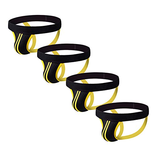 Summer Code Herren Baumwolle Jockstrap 4er / 2er Set Gestreift Unterwäsche Summer Code Herren Baumwolle Jockstrap 4er / 2er Set Gestreift Unterwäsche von Summer Code