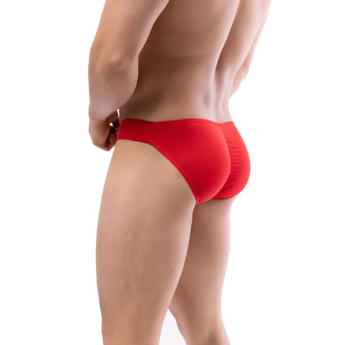 Summer Code Herren Bikini Slips Weiche Atmungsaktive Bulge Pouch Unterwäsche Micro Mesh Elastischer Bund Unterhosen von Summer Code