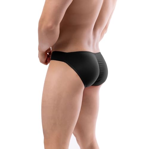 Summer Code Herren Bikini Slips Weiche Atmungsaktive Bulge Pouch Unterwäsche Micro Mesh Elastischer Bund Unterhosen von Summer Code