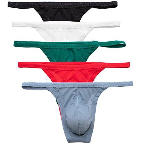 Summer Code Herren G-String Low Rise Tanga String Unterwäsche Unterhose Bikini Höschen Männer Slips Komfortabel Thong von Summer Code