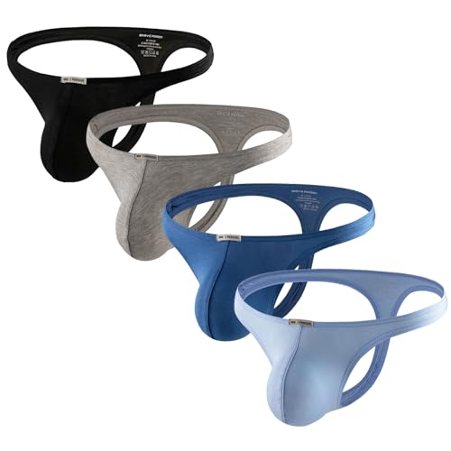 Summer Code Herren G String Tanga Männer Bequeme Slips Thong Unterhosen mit Stretch Low Rise Tanga Unterwäsche Summer Code Herren G String Tanga Männer Bequeme Slips Thong Unterhosen mit Stretch Low Rise Tanga Unterwäsche von Summer Code
