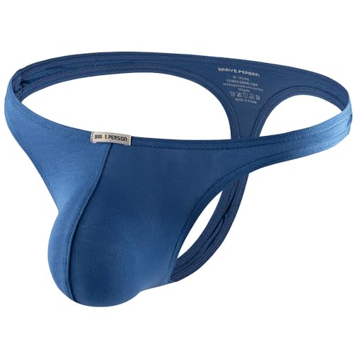 Summer Code Herren G String Tanga Männer Bequeme Slips Thong Unterhosen mit Stretch Low Rise Tanga Unterwäsche von Summer Code
