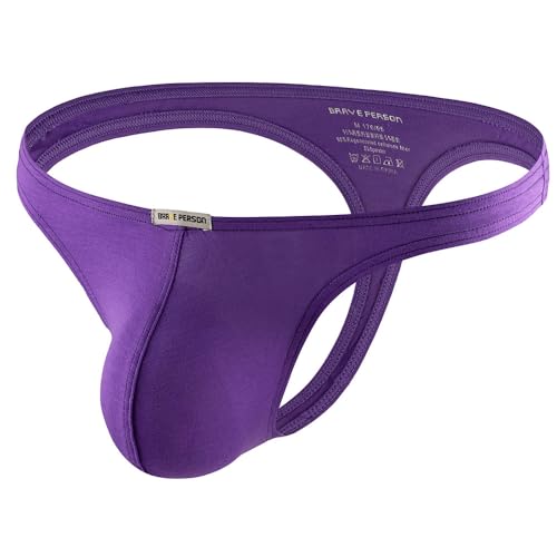 Summer Code Herren G String Tanga Männer Bequeme Slips Thong Unterhosen mit Stretch Low Rise Tanga Unterwäsche von Summer Code