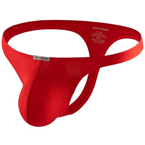 Summer Code Herren G String Tanga Männer Bequeme Slips Thong Unterhosen mit Stretch Low Rise Tanga Unterwäsche von Summer Code