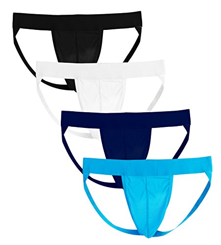 Summer Code Herren Sexy Mesh Strings mit Ausbuchtung Bikini Jockstrap von Summer Code