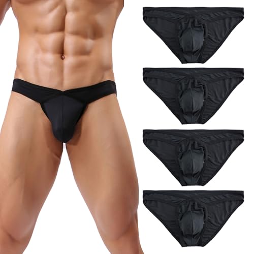 Summer Code Herren Sexy Panty atmungsaktive Strings mit Ausbuchtung aus Mikromesh von Summer Code