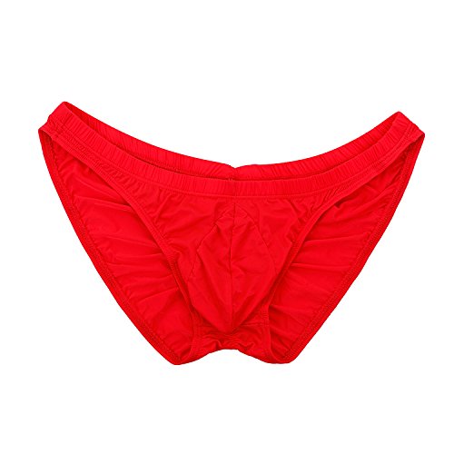 Summer Code Herren Sexy Unterhosen Bikini Geraffte Dehnbare Pantys von Summer Code