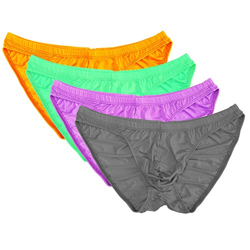 Summer Code Herren Sexy Unterhosen Bikini Geraffte Dehnbare Pantys von Summer Code