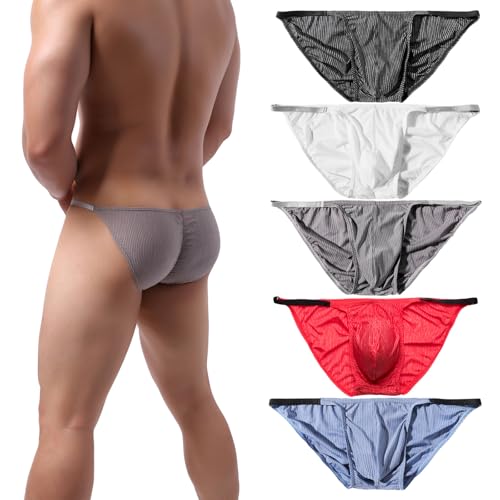 Summer Code Herren Slips Unterwäsche Men Unterhosen Männer, 2er und 5er Packs von Summer Code