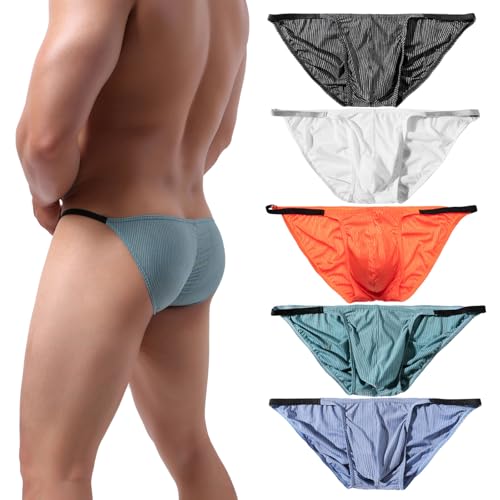 Summer Code Herren Slips Unterwäsche Men Unterhosen Männer, 2er und 5er Packs von Summer Code