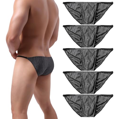 Summer Code Herren Slips Unterwäsche Men Unterhosen Männer, 2er und 5er Packs von Summer Code