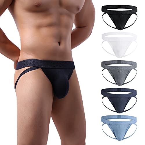 Summer Code Herren Sportunterwäsche Jacquard Jockstrap Strings Unterwäsche von Summer Code