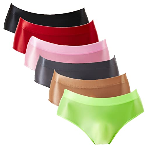 Summer Code Sexy Glänzende Unterwäsche für Mann Nylon Slip Herren Männer Weich Unterhosen Atmungsaktive von Summer Code