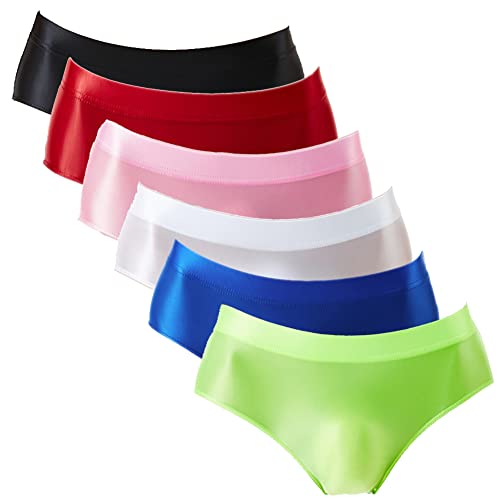 Summer Code Sexy Glänzende Unterwäsche für Mann Nylon Slip Herren Männer Weich Unterhosen Atmungsaktive von Summer Code