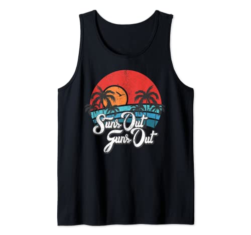 Suns Out Guns Out Männer Frauen Retro Workout Muskel Gym Geschenk Tank Top Suns Out Guns Out Männer Frauen Retro Workout Muskel Gym Geschenk Tank Top von Summer Gym Workout Shirts & Gifts