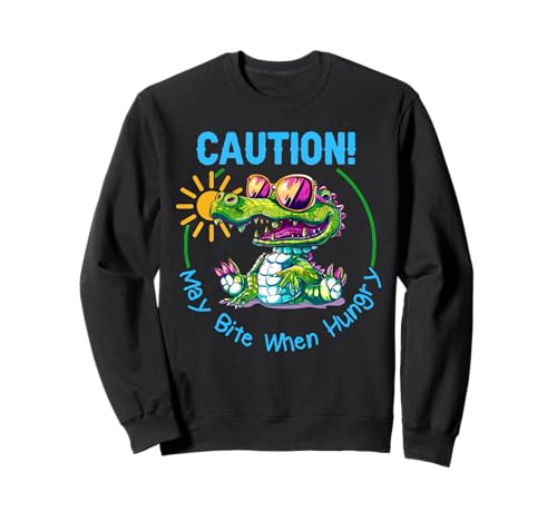 Kinder Alligator Krokodil Florida Urlaub Sommer Strand Sweatshirt Kinder Alligator Krokodil Florida Urlaub Sommer Strand Sweatshirt von Summer Time Kids Beachy Themed Crocodile