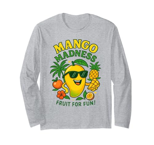 Lustige Mangofrucht Mangos Sommerurlaub für Kinder Langarmshirt Lustige Mangofrucht Mangos Sommerurlaub für Kinder Langarmshirt von Summer Vacation Beach Holiday Surfing Men Women