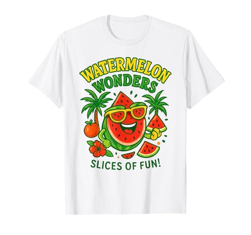 Lustige Wassermelonen-Fruchturlaub für Kinder Sommerpause Strand T-Shirt Lustige Wassermelonen-Fruchturlaub für Kinder Sommerpause Strand T-Shirt von Summer Vacation Beach Holiday Surfing Men Women