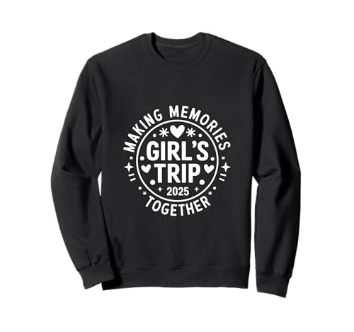 Sommerurlaub Mädchenausflug 2025 Cute Girls Weekend 2025 Sweatshirt von Summer Vacation Girls Trip Vibes