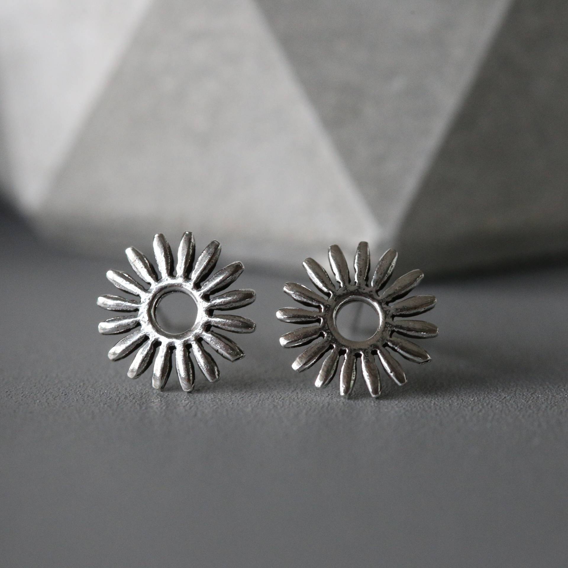 Sonnenblumen Ohrstecker - Sonnen Sterling Silber 925 | 429 Sonnenblumen Ohrstecker - Sonnen Sterling Silber 925 | 429 von SummerCatSilver