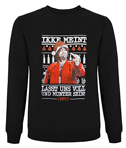 Ikke Hüftgold Weihnachtspulli Ugly Sweater Lasst Uns voll und munter Sein Unisex Größe M von Summerfield