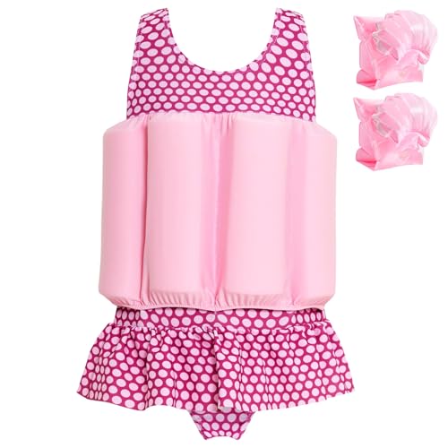 Summshall Badeanzug Baby Mädchen mit Floatation Kleinkind Schwimmtraining Hilfe Schwimmende Badeanzug EIN Stück Schwimmern Badeanzüge von Summshall