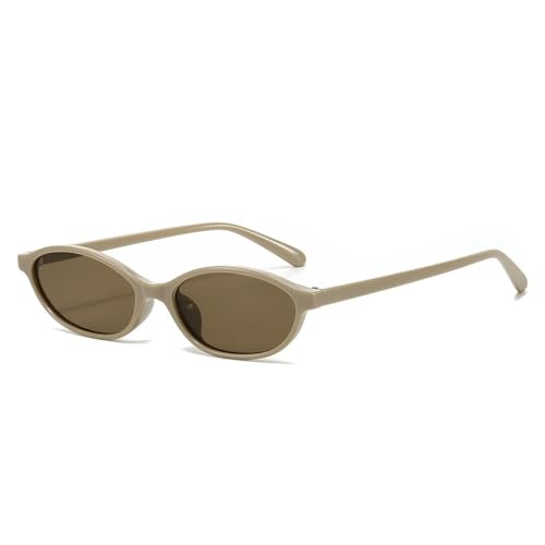 Retro-Sonnenbrille mit vollem Rahmen, klassisches Design, stilvolle Vielseitigkeit für urbane Mode, tägliches Accessoire, Unisex-Geschenk, Khaki/Blaugrün Retro-Sonnenbrille mit vollem Rahmen, klassisches Design, stilvolle Vielseitigkeit für urbane Mode, tägliches Accessoire, Unisex-Geschenk, Khaki/Blaugrün von Sumpgle