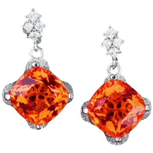 Sumpgle Imitation Aquamarine Topaz Jewelry Set with Geometric Cut Pendant Citrine Orange Earrings Violet Gem Ring for Women Gift Sumpgle Imitation Aquamarine Topaz Jewelry Set with Geometric Cut Pendant Citrine Orange Earrings Violet Gem Ring for Women Gift von Sumpgle