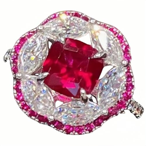 Sumpgle Imitation Padparadscha Floral Pendant Necklace Women Icy Cut Radiant Full Pave Cubic Zirconia Art Deco Gift Idea Sumpgle Imitation Padparadscha Floral Pendant Necklace Women Icy Cut Radiant Full Pave Cubic Zirconia Art Deco Gift Idea von Sumpgle
