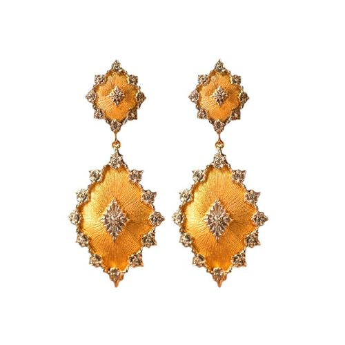 Sumpgle Italian Textured Gold Jewelry Set Vintage Lace Motif Two-Tone Earrings Necklace for Women Sumpgle Italian Textured Gold Jewelry Set Vintage Lace Motif Two-Tone Earrings Necklace for Women von Sumpgle