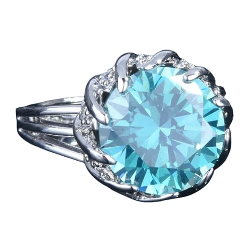 Sumpgle Lotus Design Sparkling Jewelry Set Yellow Crystal Pendant Green Gem Earrings Ring Gift for Women von Sumpgle